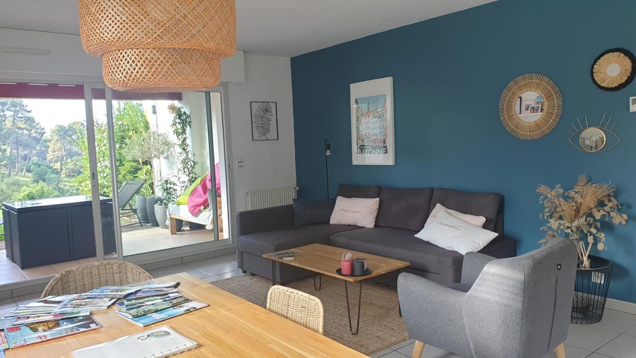 Appartement Calme Avec Jardin Bidart Biarritz Exterior photo